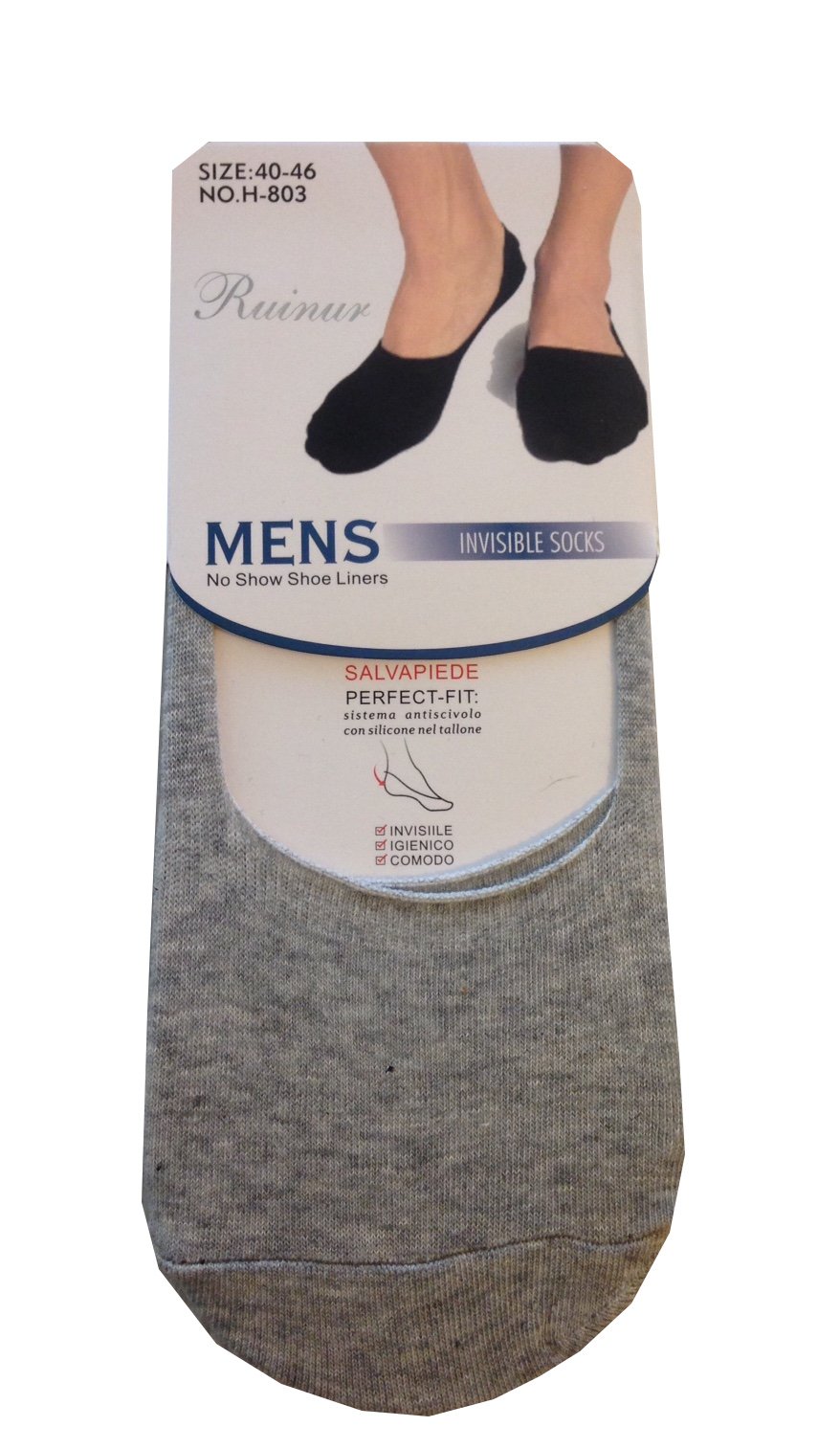 Calzini Fantasmini Donna Everyday 2-Pack - Anti-Scadenza, Cotone Morbido, Sistema Antiscivolo