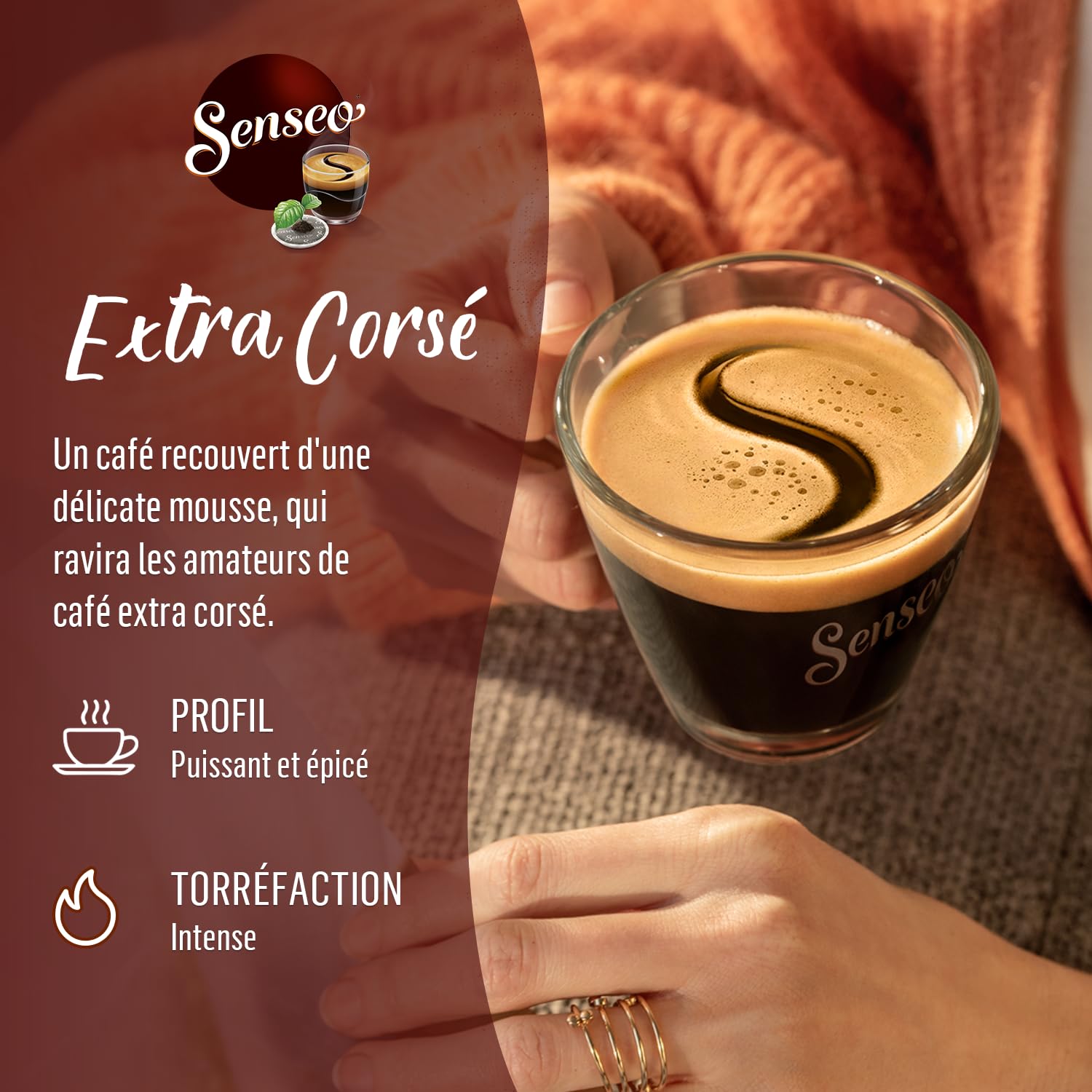 Senseo Café 400 Bardzo mocne dozowniki (opakowanie 10 x 40 szt.)