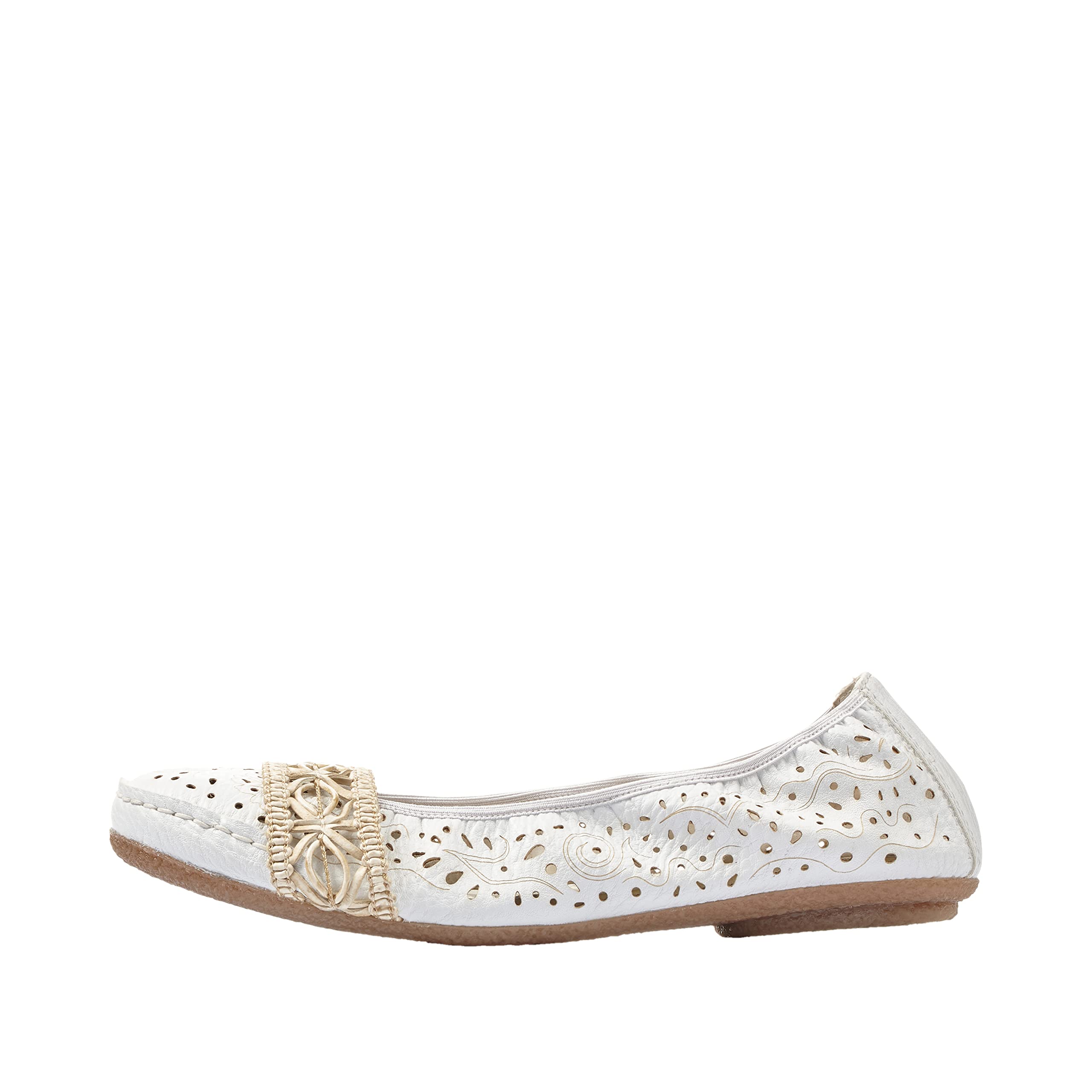 Rieker Damen Klassische Ballerinas 41466 Frauen Flats