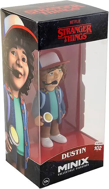 Figurine Stranger Things Dustin - Collection Minix 12 cm Officielle Netflix