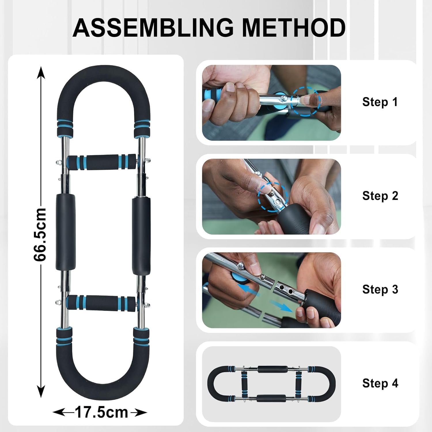 Twister Arm Trainer,Entraîneur De Bras Twister,équipement D'entraînement De Poitrine Réglable,Twister Arm Exerciser,Entraîneur De Poignet Réglable En Forme De U, Pour Entraînement