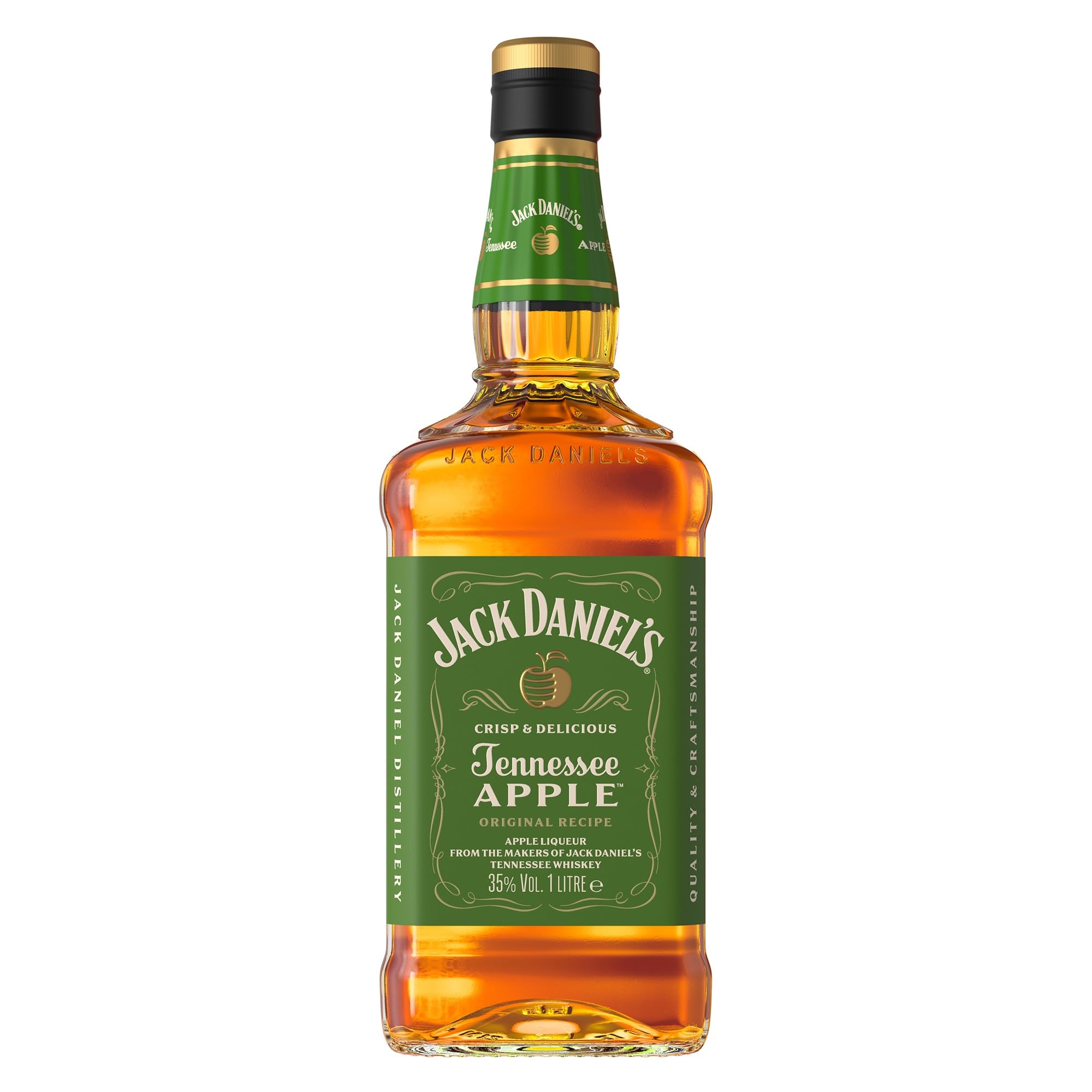 Jack Daniel’s Tennessee Apple Whiskey Liqueur, 1 L