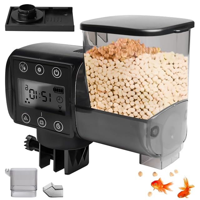 Comedero automático para acuario, 250 ml