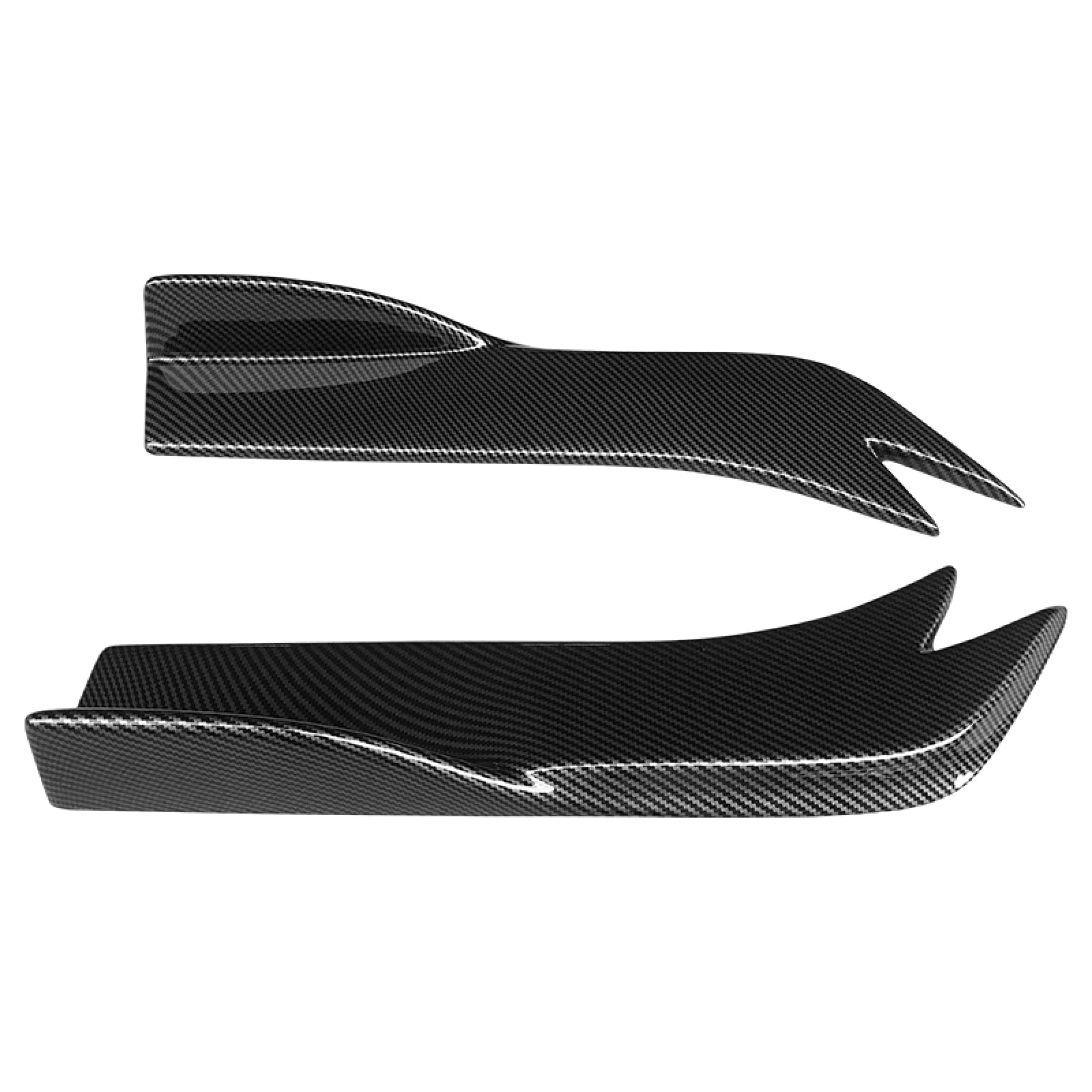 pour Mazda 3 Axela 2014 2015-2019, Pare-Chocs arrière de Voiture Spoiler Wrap Protector Garniture Accessoires Bande décorative ABS Kit