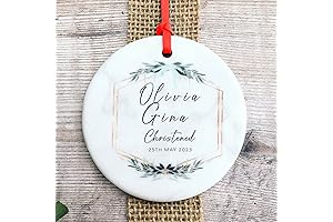 Personalised Godparents Ornament: A Cherished Keepsake for Christenings and Godson Gifts