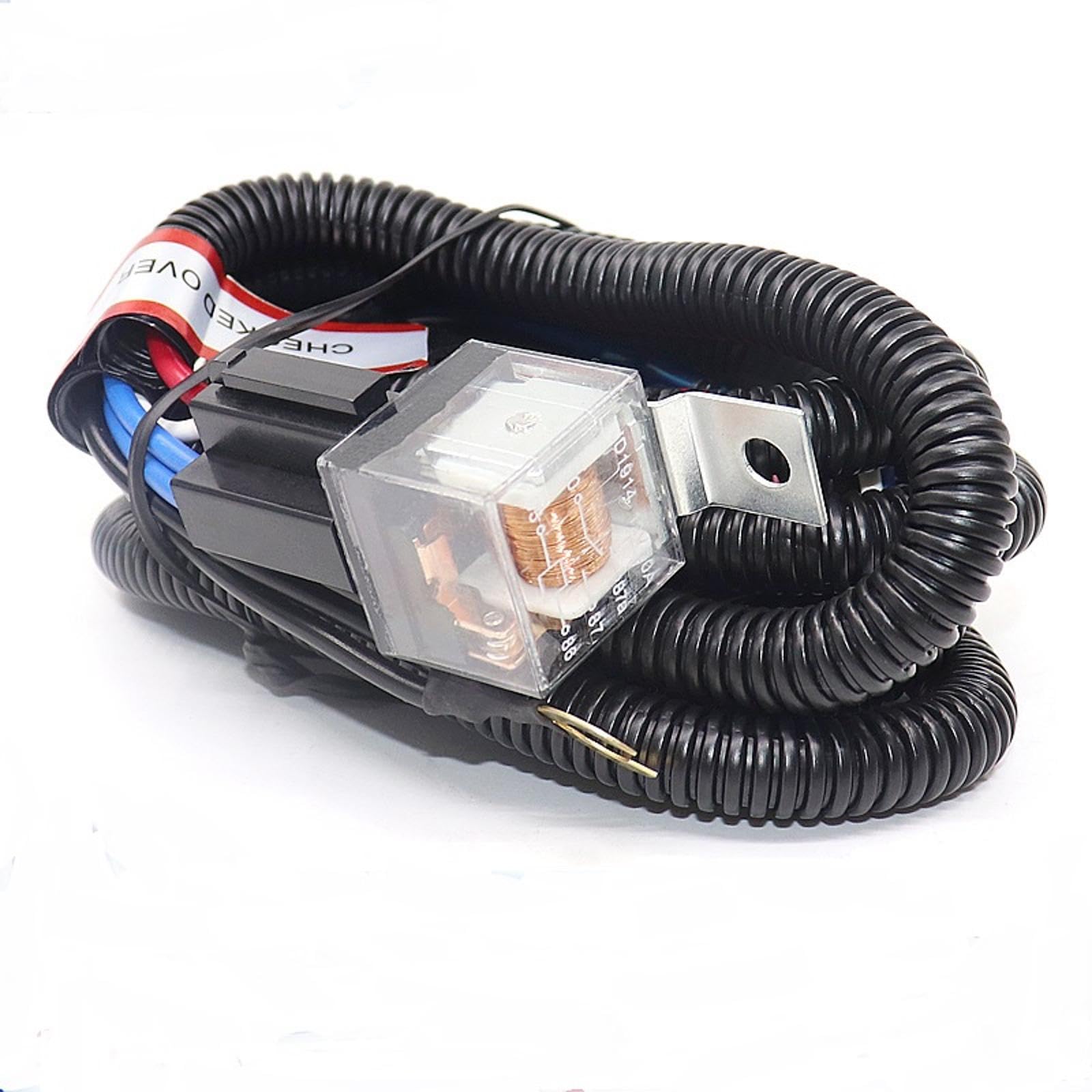 Autohupen-Kit 12V Mit Relais & Druckknopf - Universal Hupenverkabelung Für Auto & Truck