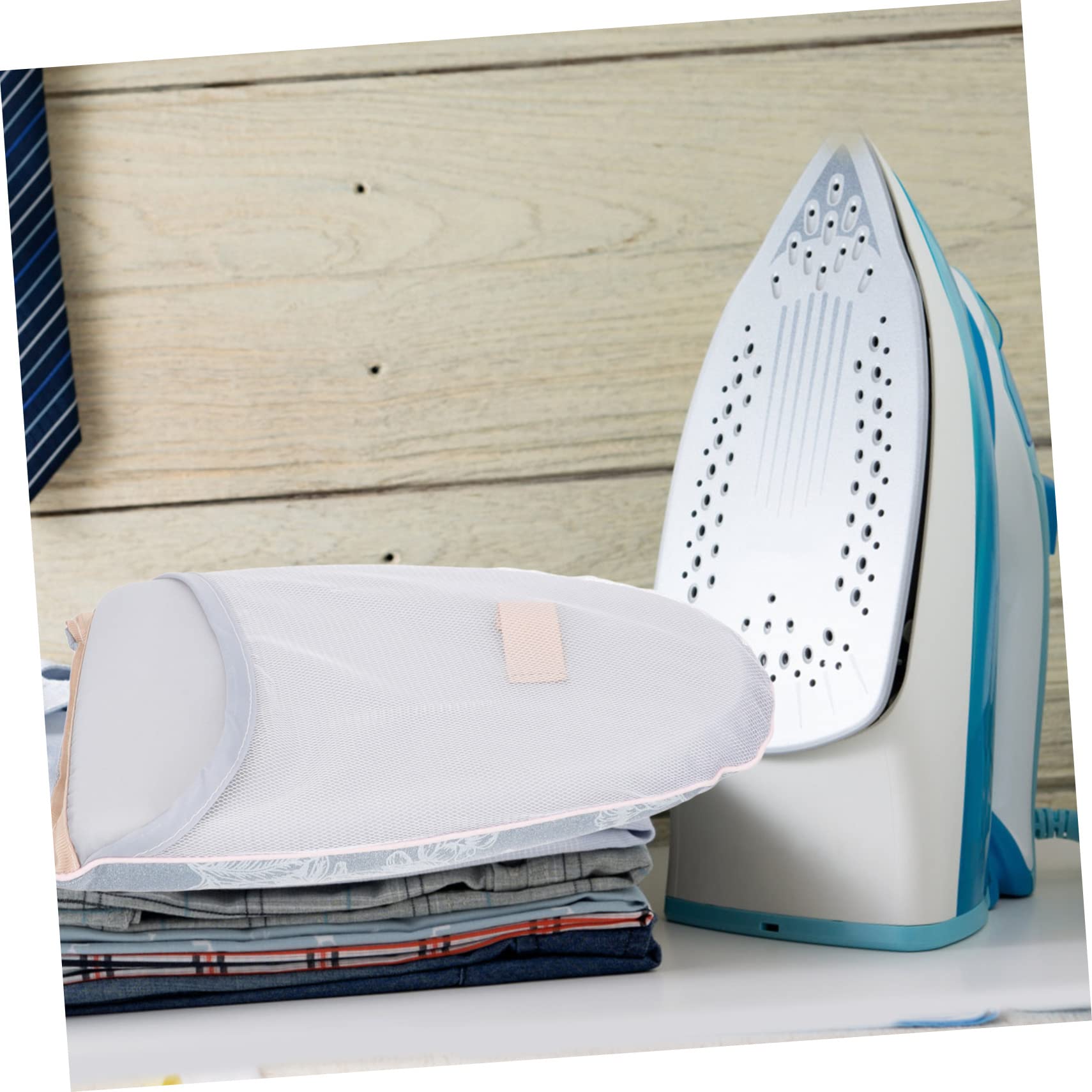 Cabilock Iron Insulation Cover Ironing Gloves Anti-Heat Gloves Steaming Gloves Clothes Clothing Ironing Garment Steamer Mitt Garment Steamer Ironing Glove Straightener Sponge Grey