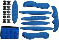 Vista 8 de Bike Helmet Pads Padding Kit Universal Bicycle Replacement Foam Pads Padding Cushions Mats Set for Bike Cycling Motorcycle Helmet