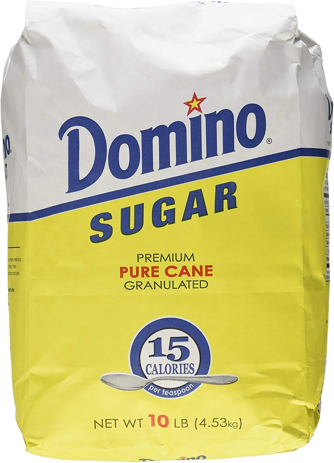 Domino Sugar, Granulated, 10-Pound Bags