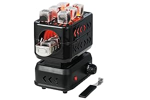 minkah Charcoal Burner 3D 360° Faster Heating Electric Coal Heater Stove