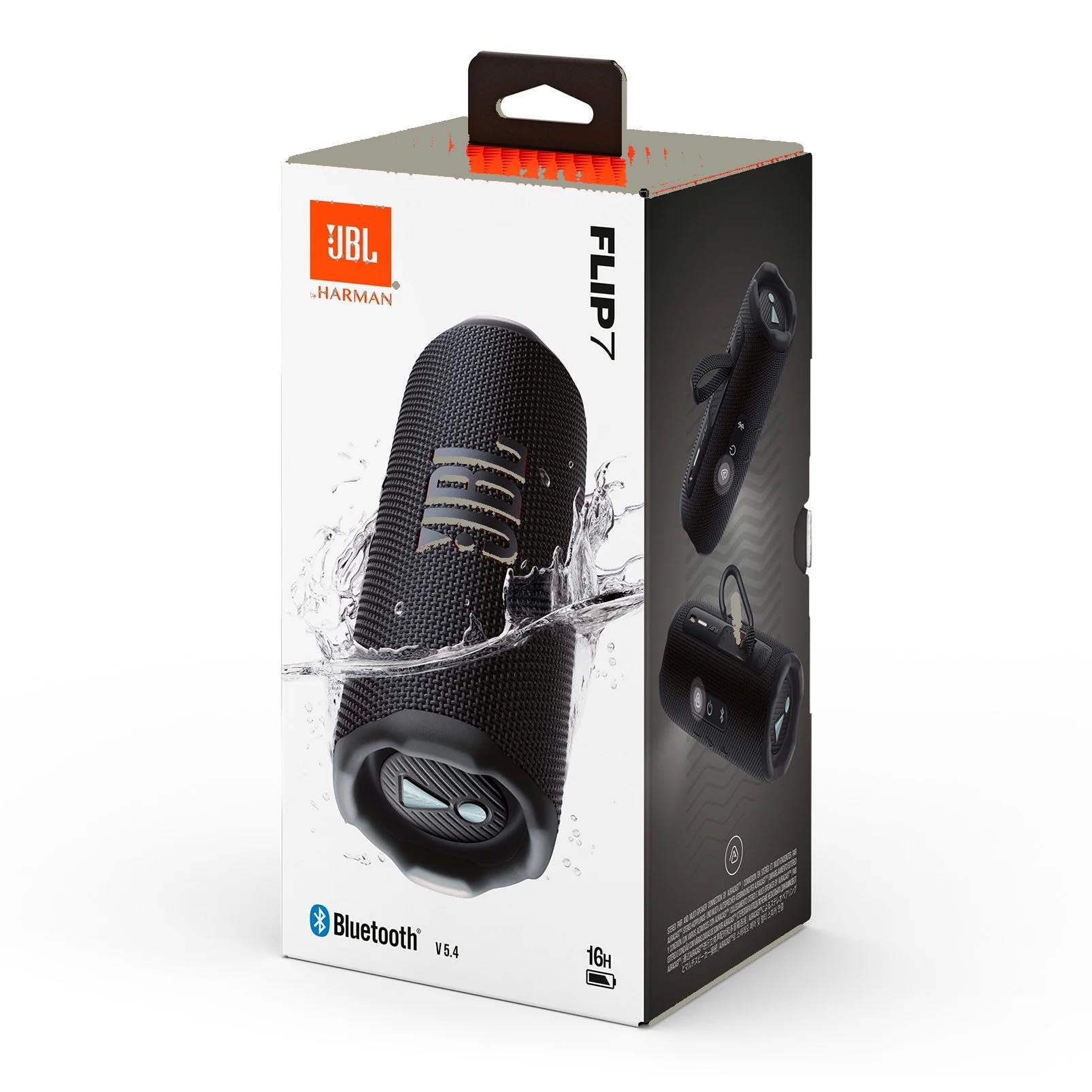 JBL FLIP7 ポータブルBluetoothスピーカー ブラック Amazon.com: JBL Flip 7 Portable Bluetooth Speaker, IP68 Waterproof
