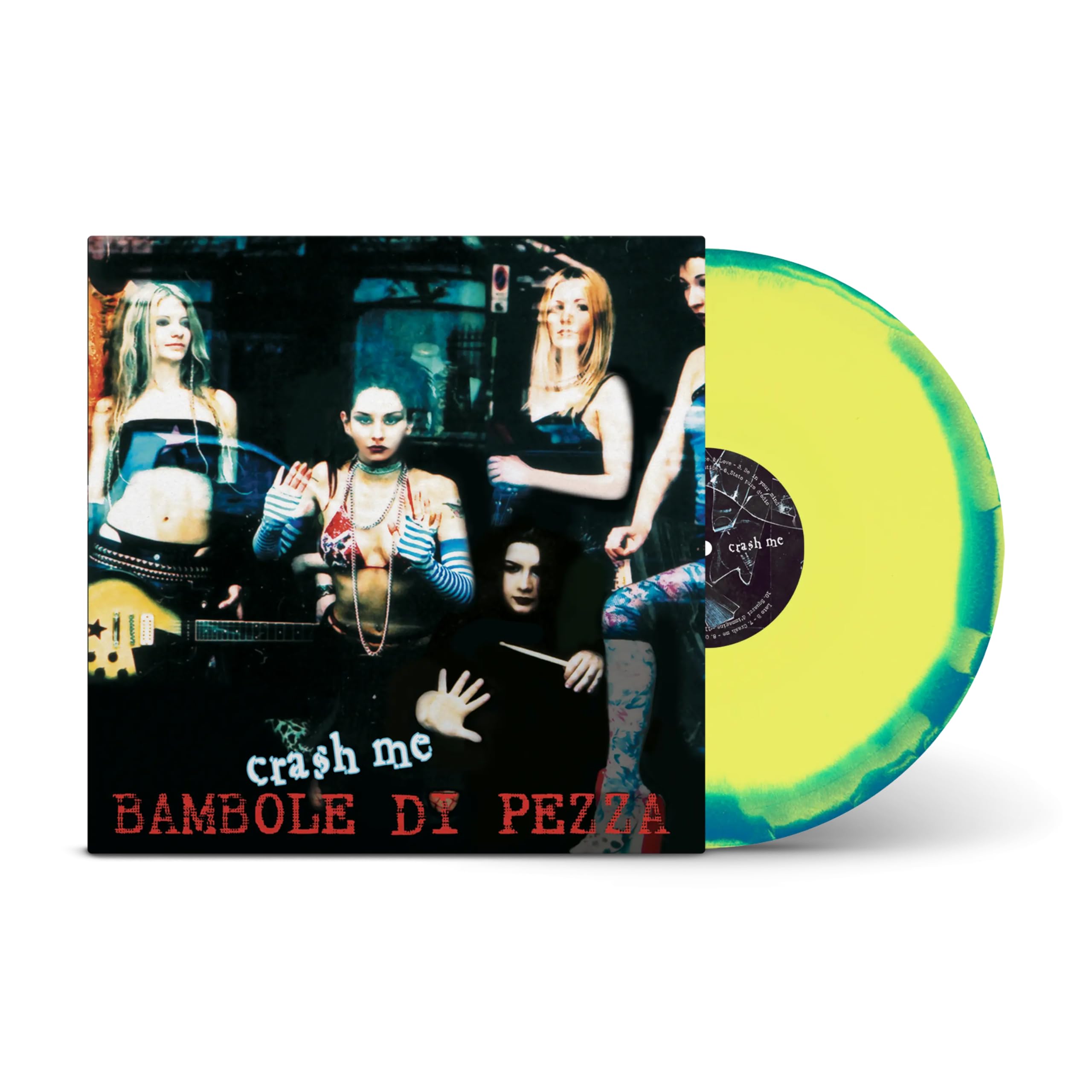 Crash Me - Limited Blue & Yellow Colored Vinyl [Vinyl LP] [VINYL]