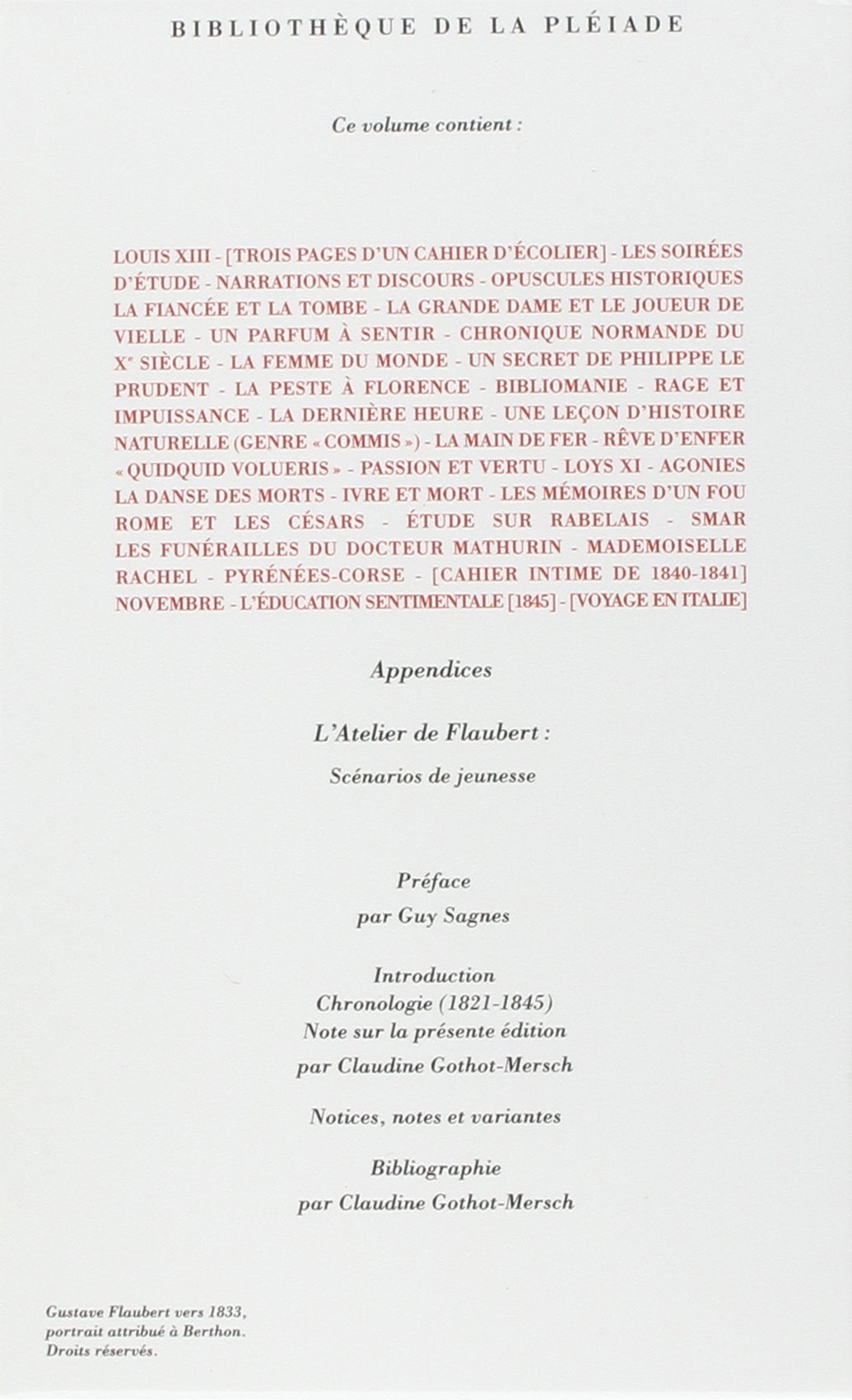 Oeuvres de jeunesse.: Oeuvres complètes, Tome 1