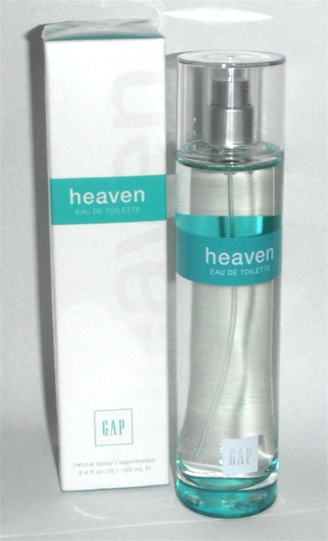 Gap Heaven Eau De Toilette EDT 3.4 Ounce Full Size Perfume Spray White Box Newest Version