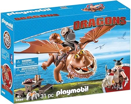 Amazon プレイモービル 9460 ヒックとドラゴン ２ フィッシュ ミートラグ ロボット 子ども向けフィギュア おもちゃ