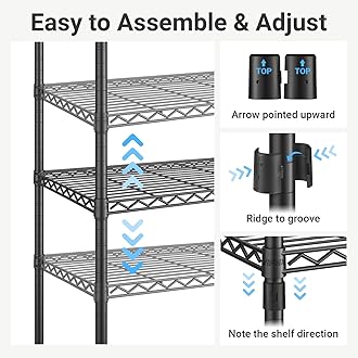 VIPEK R2C Medium Heavy Duty Clothes Rack Rolling Garment Rack with Cover Adjustable Clothing Rack for Hanging Clothes Portable Closets with Double Rods, Black Rack with Black Upgarded Polyester Cover