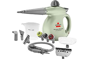 Bissell Steam Shot OmniReach Green Handheld Steam Cleaner