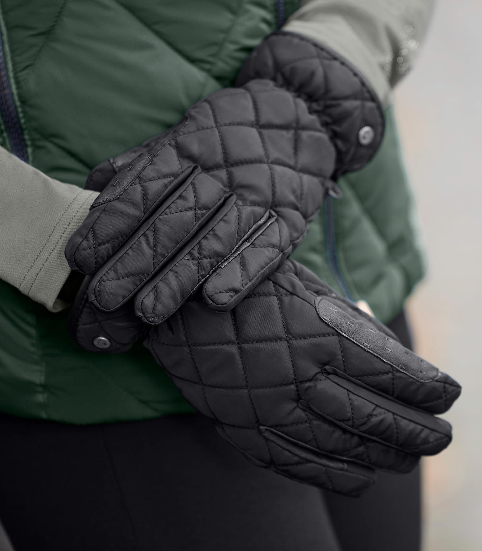 ELT Waldhausen Diamond Winter - Guanti da equitazione