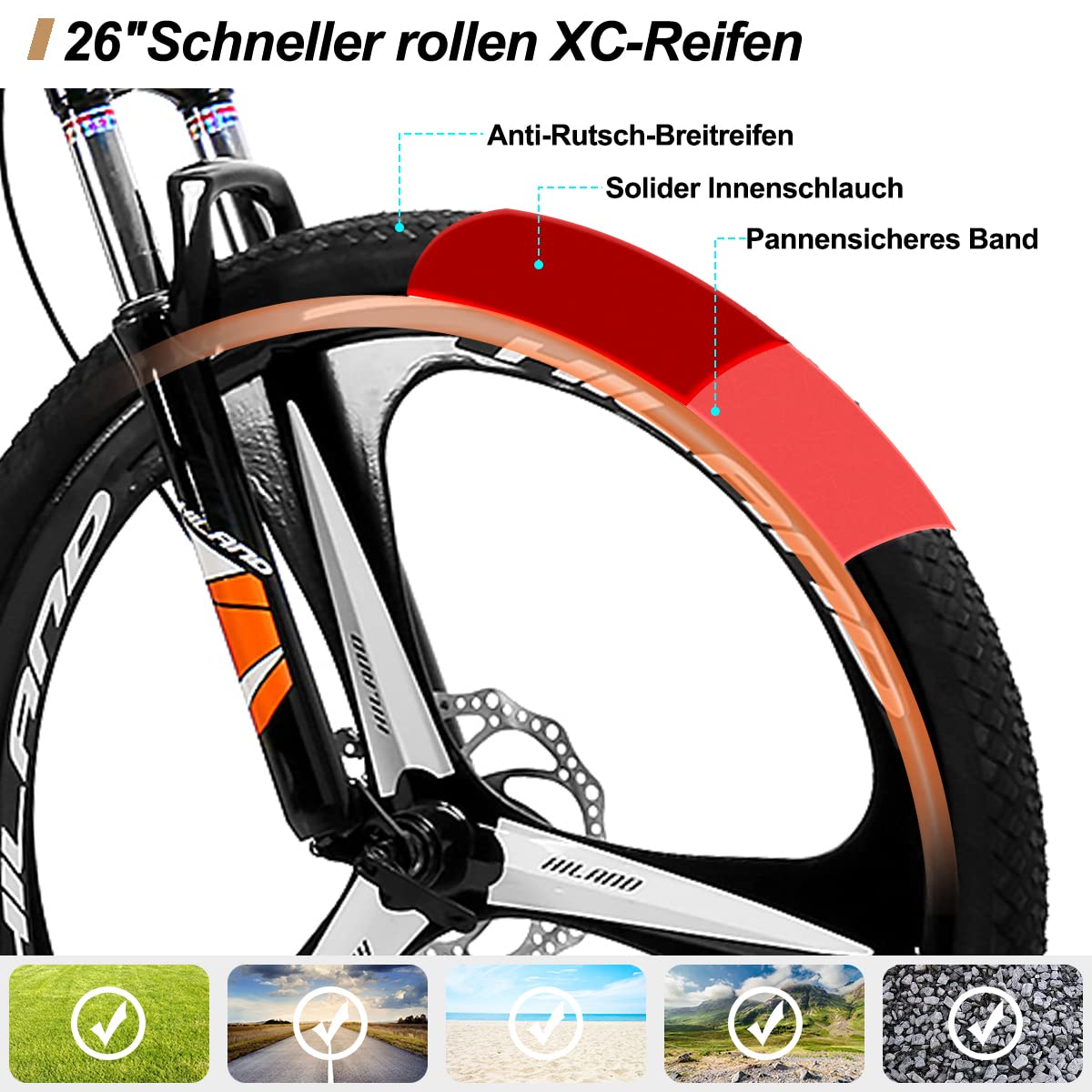 Mudguard Mtb Front Leggera Accessori Mtb Parafanghi Per Mountain