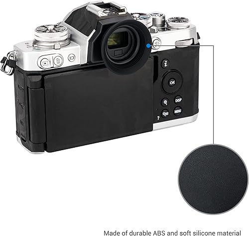 Miniatura 4 de Cámara de silicona blanda visor ocular Eyepiece para Nikon Zfc Z fc cámara reemplaza Nikon DK-32 Protector de copa de ojo
