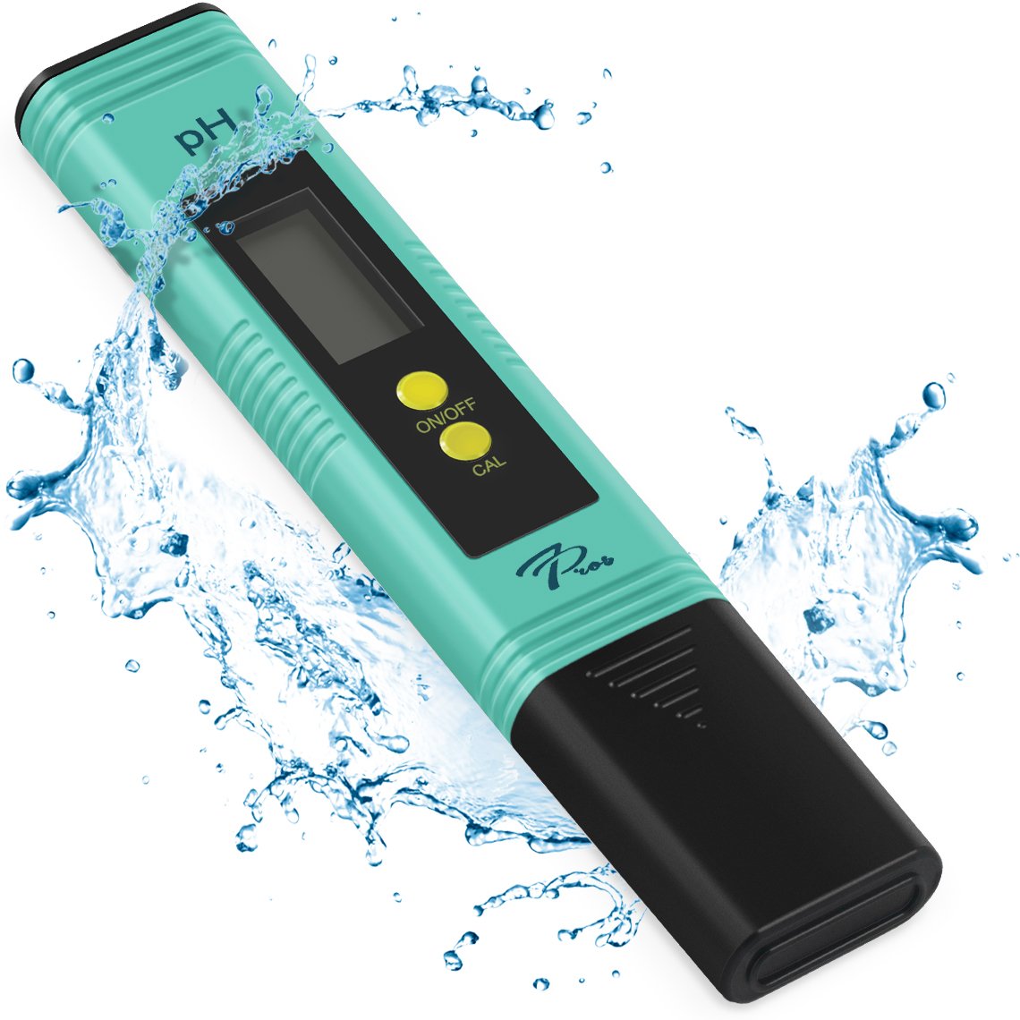 PH Meter with Automatic Calibration 7Pros Digital Water Tester, Built