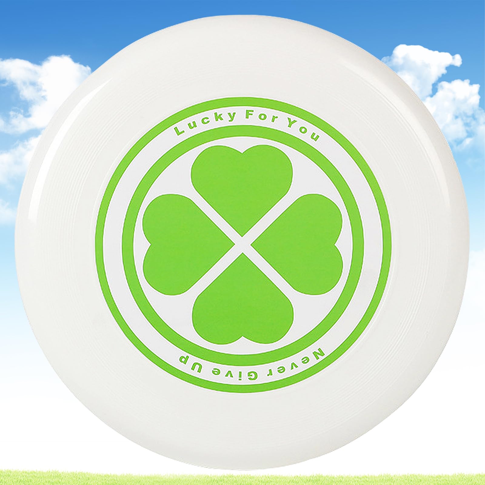 Begpoee Ultimate Flying Disc, Flying Ring, Professional Throwing Disc, Throwing Ring with Diameter, Competition flying disc, Funsport, Rainbow Competition Hard Throwing Disc