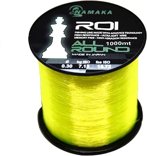 Namaka® Hilo ROI Fluorocarbon Coating Sedal de pesca All Round MT 1000 Diám. de 0,20 a 0,80