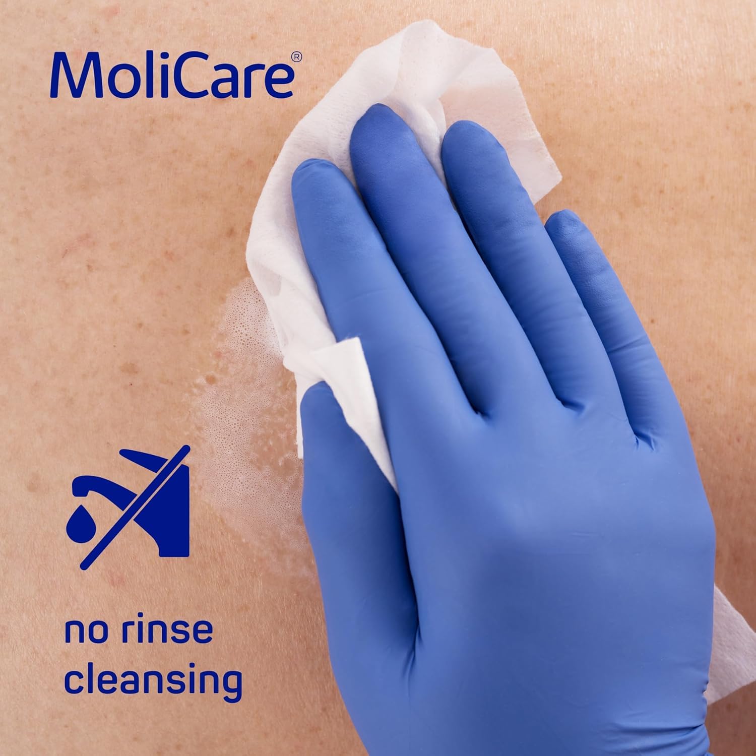 MoliCare Skin - Lingettes Imprégnées Pour Toute Occasion - Enrichies à la Camomille - pH Neutre à la Peau - Carton de 12 Sachets de 50 unités
