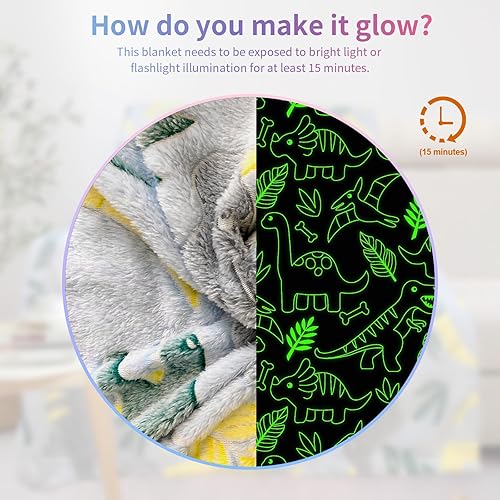 Miniatura 7 de COMFAR Manta de tractor para niños, manta de construcción para niños, manta de automóvil para niños, mantas para niños, manta para niños pequeños,