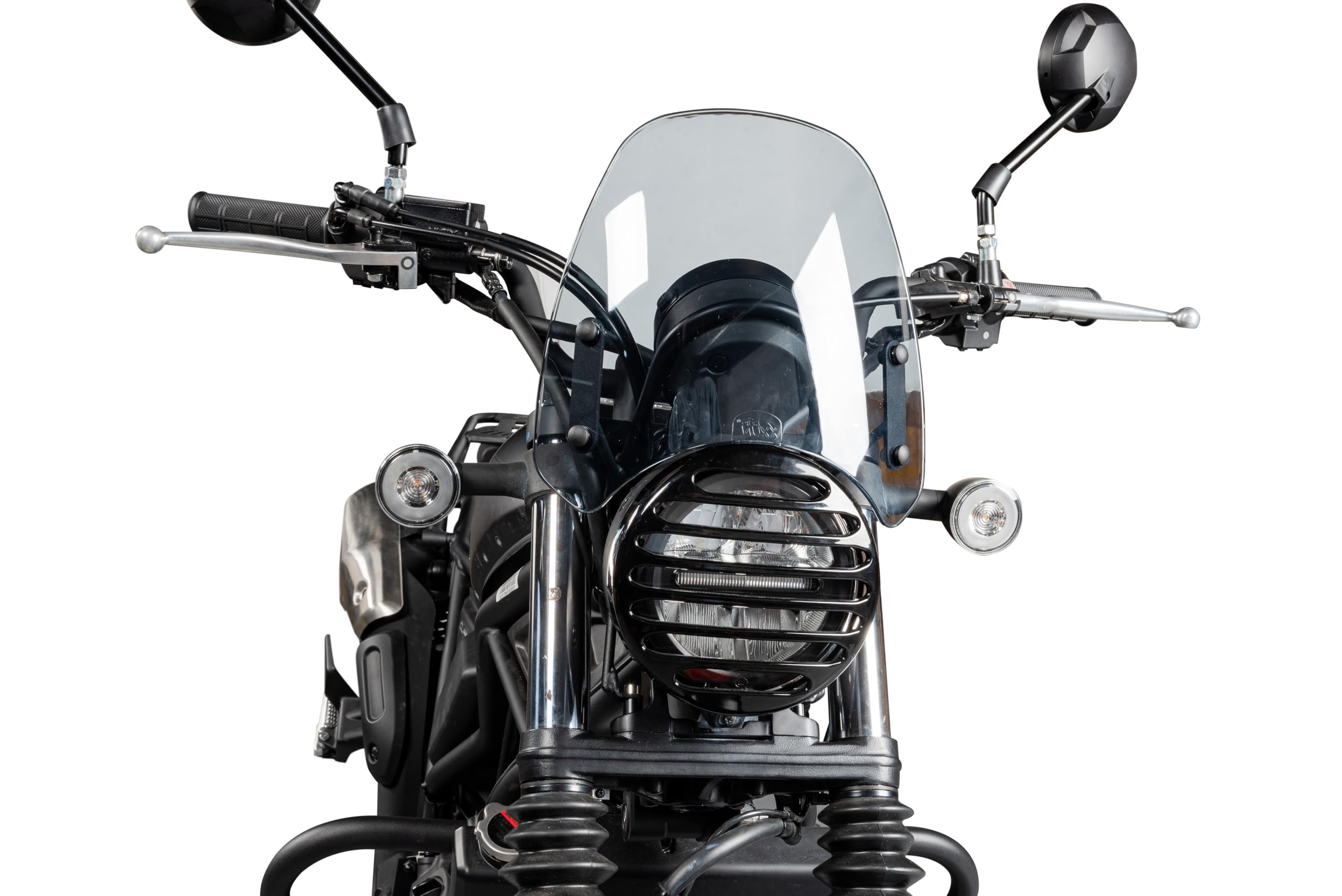 Deflector Viento Parabrisas Carenado Delantero Motocicleta Compatible con CL300 2023 CL500 2023 2024 CL 300 500 Lunas y Deflectores de Viento Moto Protector Pare-brise Visor (Humo Gris)