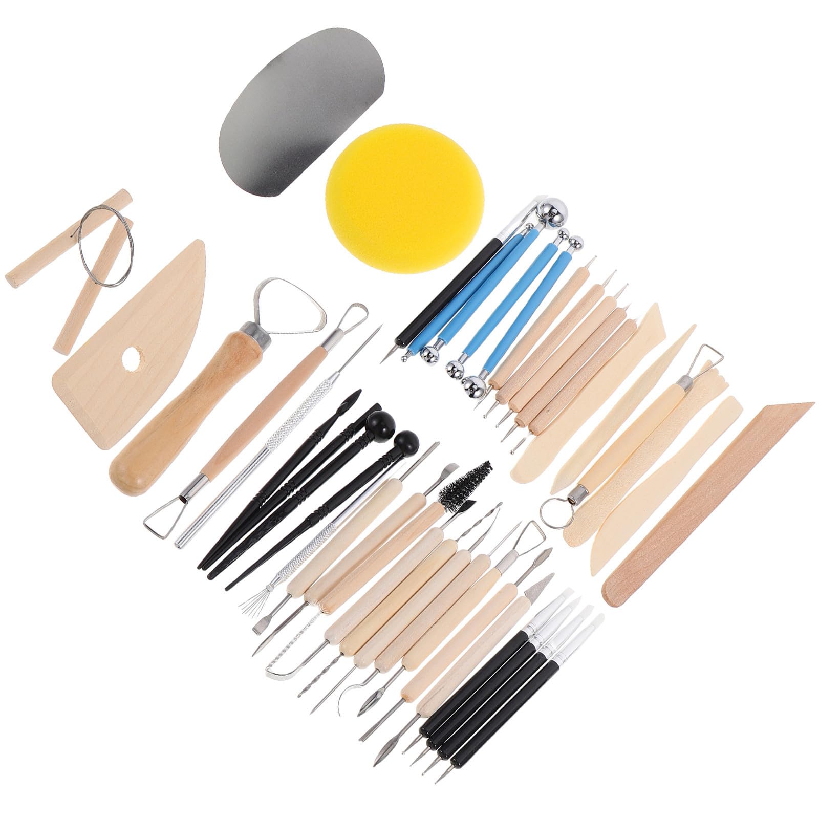 Kit de Herramientas de Arcilla para Artistas 1 Set Profesional