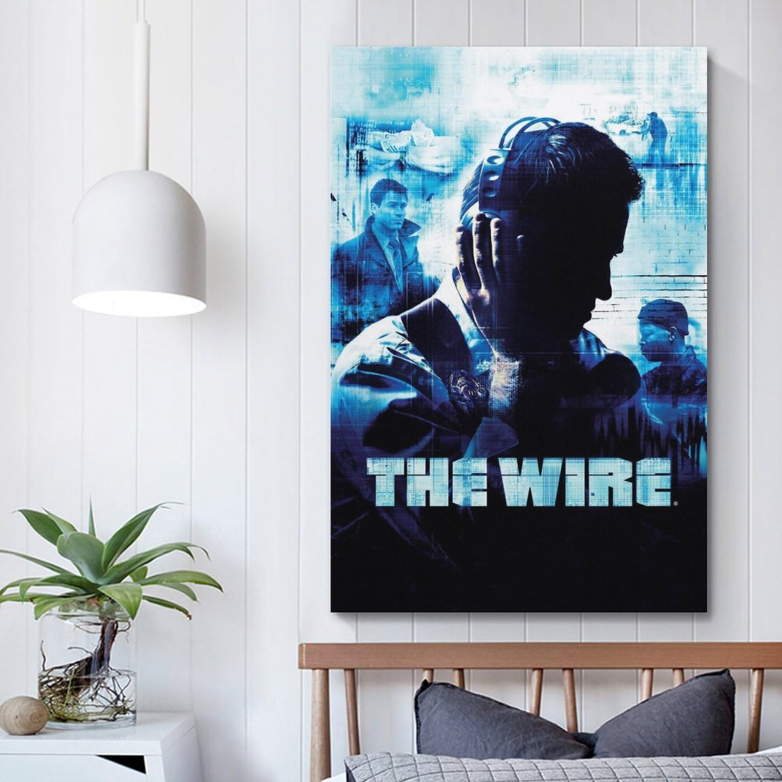 Poster Déco Vintage Sur Toile 40x60cm - Style Sans Cadre, Mural Design