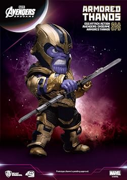 Beast Kingdom Avengers Endgame: Armored Thanos EAA-079 Egg Attack Action Figure