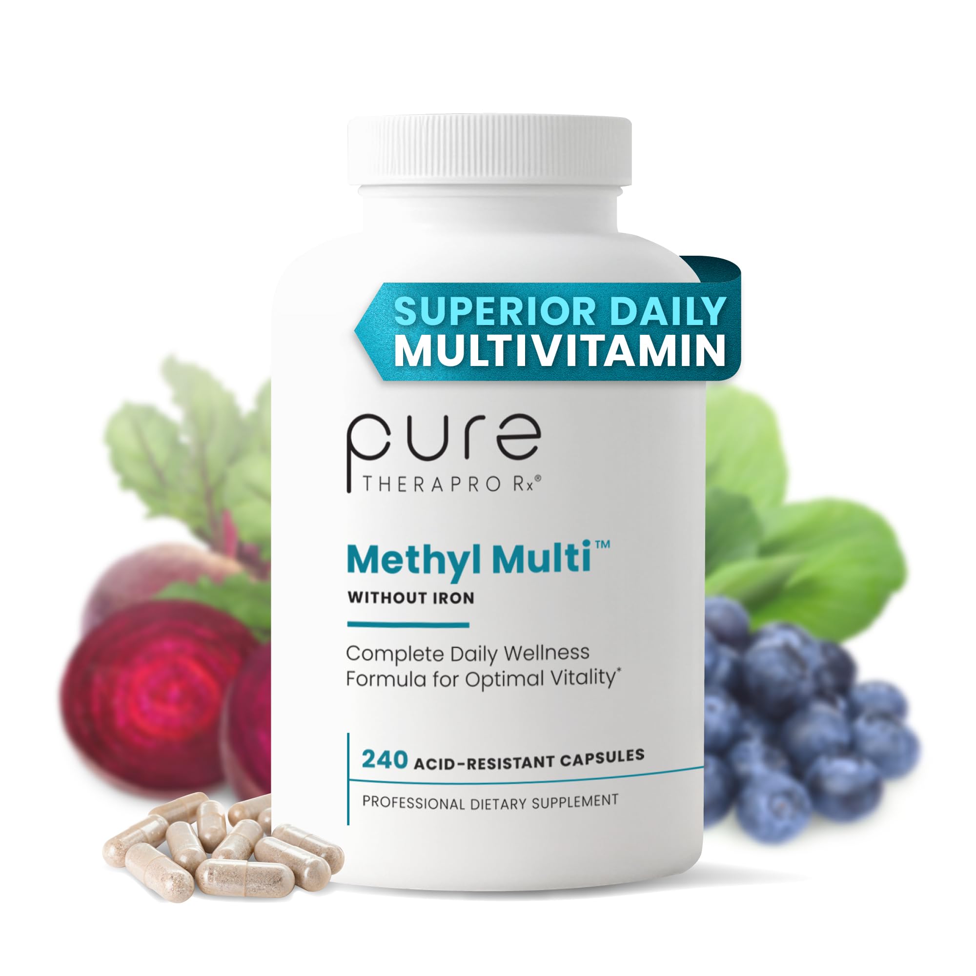 liposomal glutathione joe rogan Amazon.com: Pure Therapro Rx Methylated Multivitamin for Men and Women |  Made in USA | Methyl Multi Without Iron Methyl B12 & Methylfolate