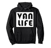 VAN LIFE OFFICIAL BRAND PROMO VINTAGE LOGO PULL OVER HOODIE Pullover Hoodie