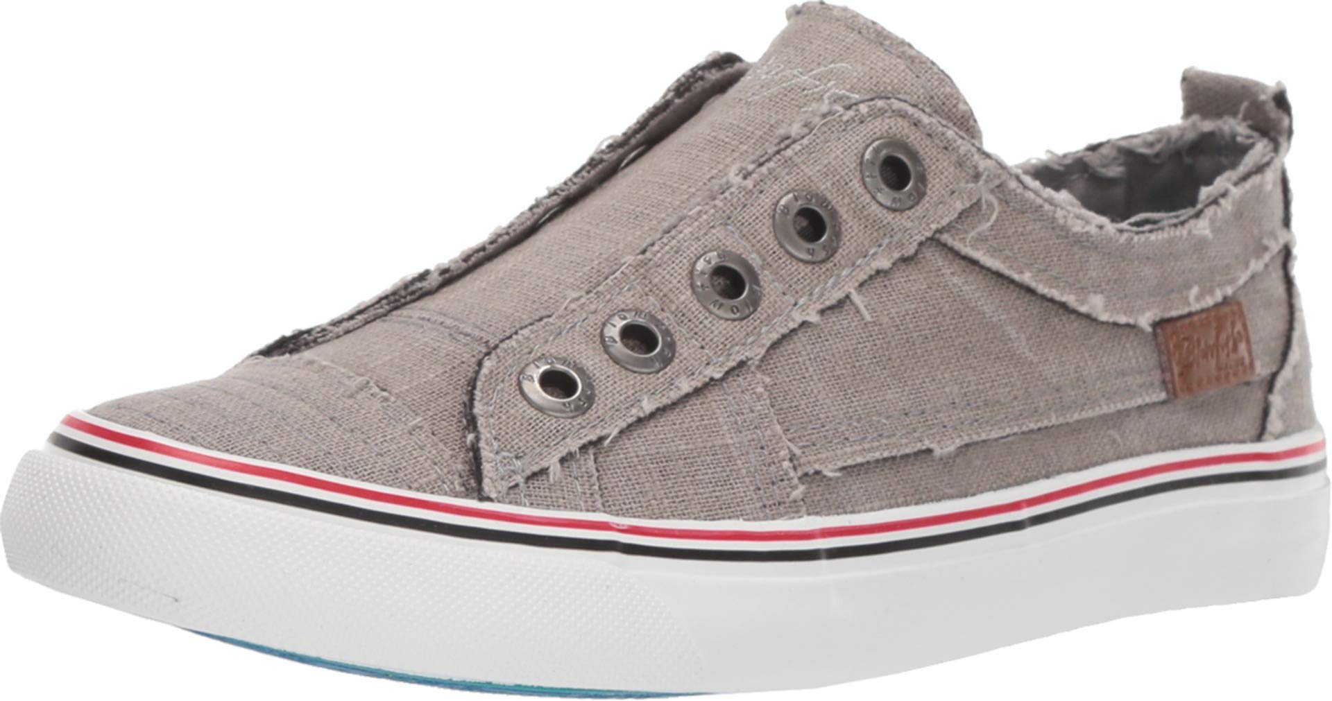 Blowfish Malibu Women's Play Fashion Sneaker, Grey, 8.5