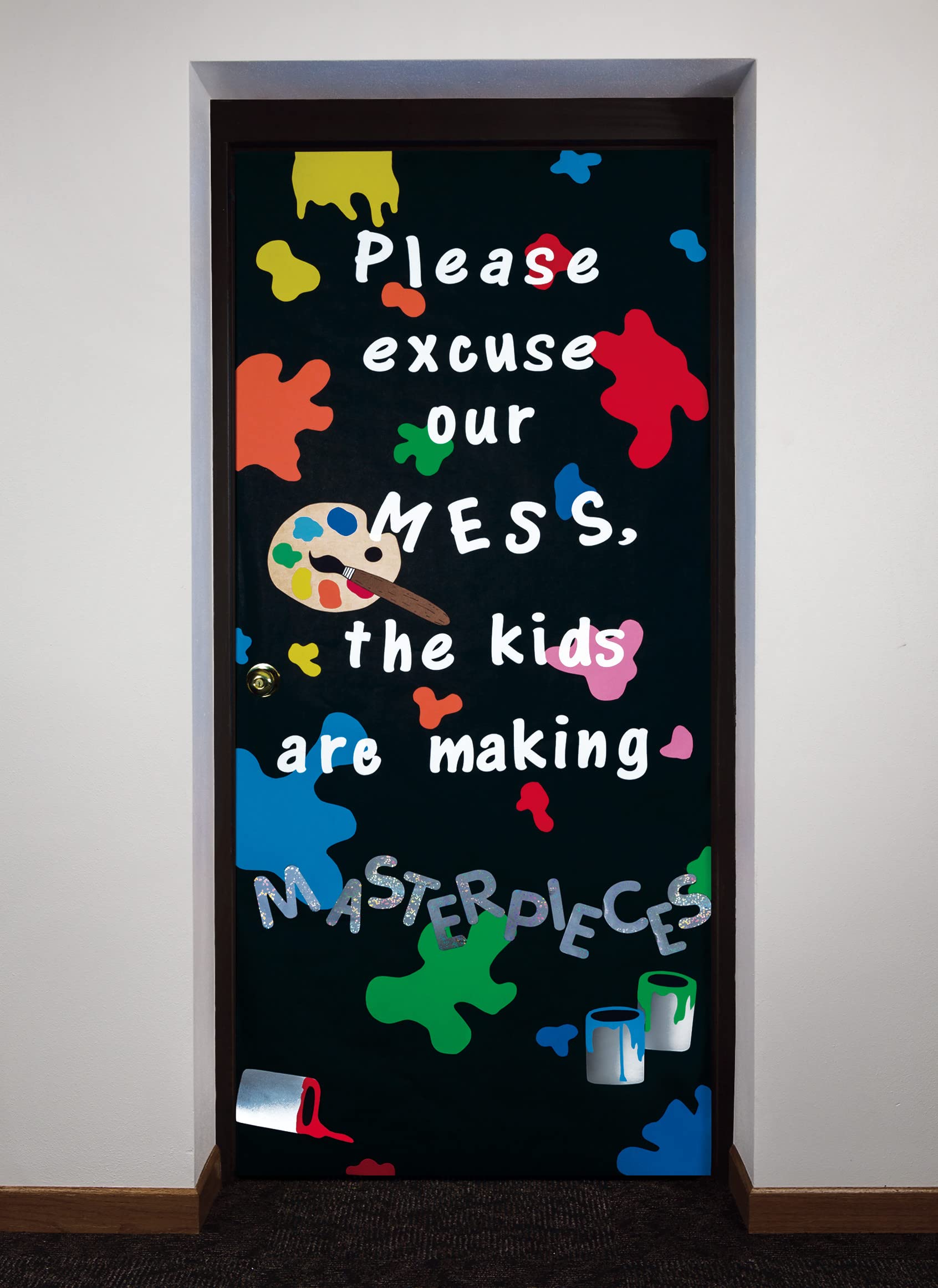 Fadeless Bulletin Board Paper, Fade-Resistant Paper for Classroom Decor, 48?Ç¥ x 50?ÇÖ, Black, 1 Roll