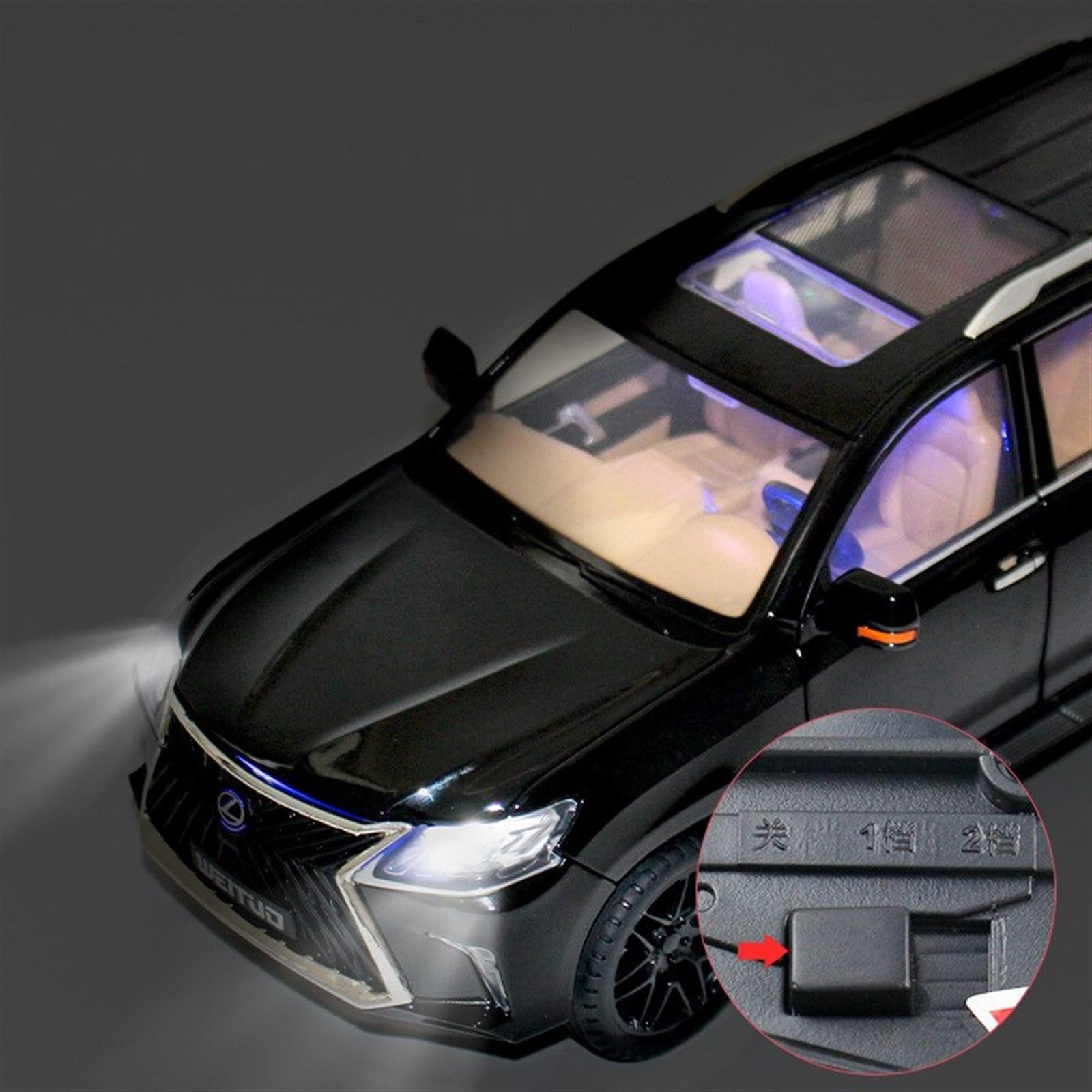 Lexus LX 570 ブラック 1/18スケール モデル Amazon | LCD MODELS 1/18 レクサス LX570 ブラック 完成品