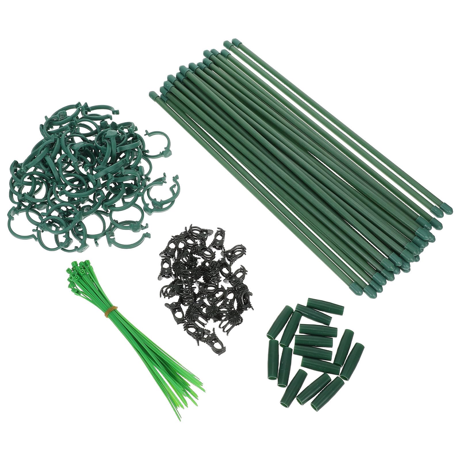 Tuteur ajustable pour plantes et tige de fixation robuste pour fleurs d'intérieur