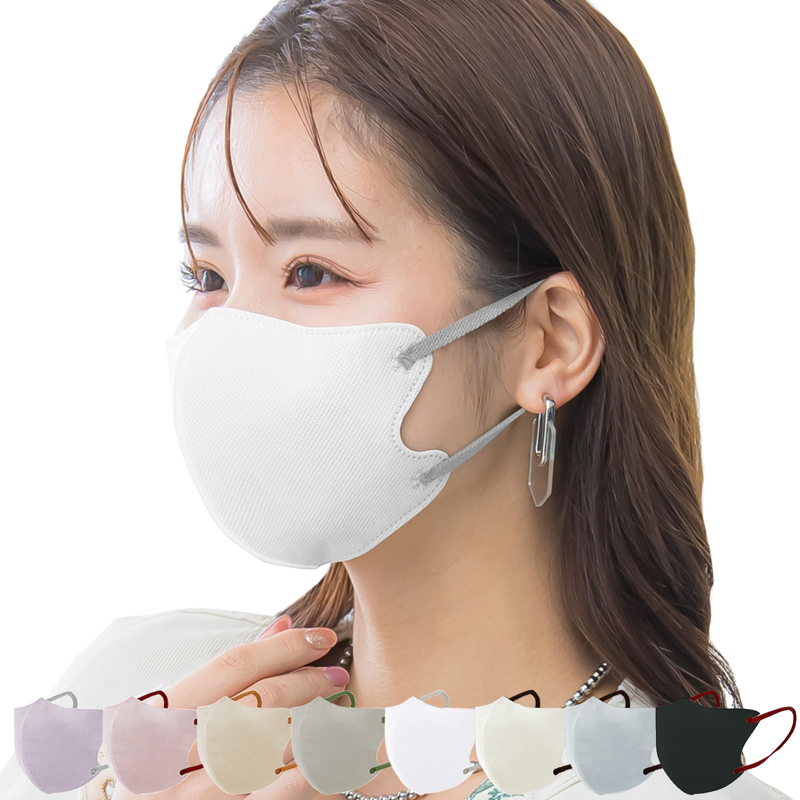 Amazon.co.jp: [一木良品] 小顔マスク 60枚入(10枚×6パック)/お徳用200