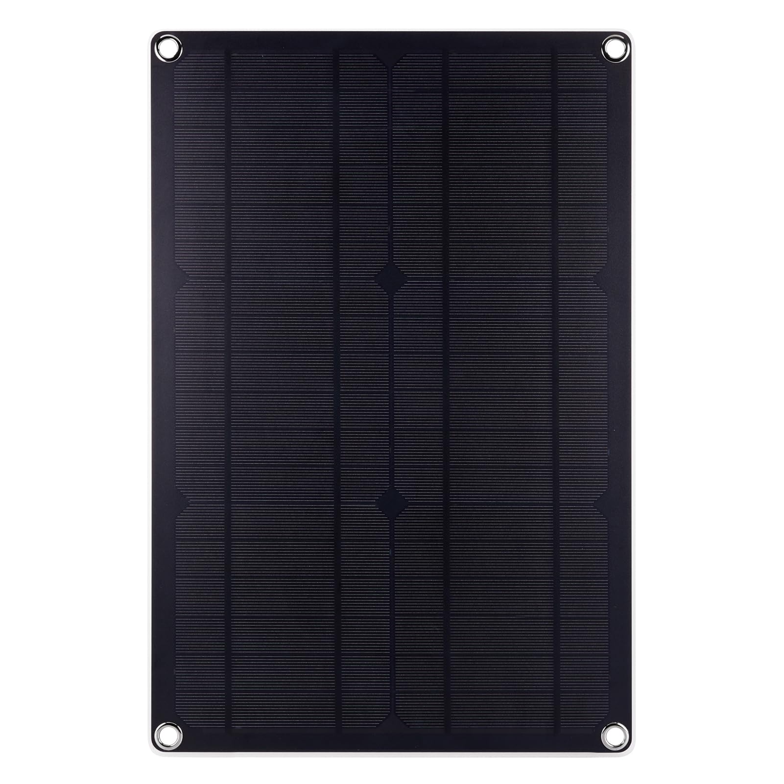 Aoresac Kit de Panel Solar Portátil de 20 W para Coche y Barco, Fuente Alimentación Solar Estable para Entusiastas del Aire Libre