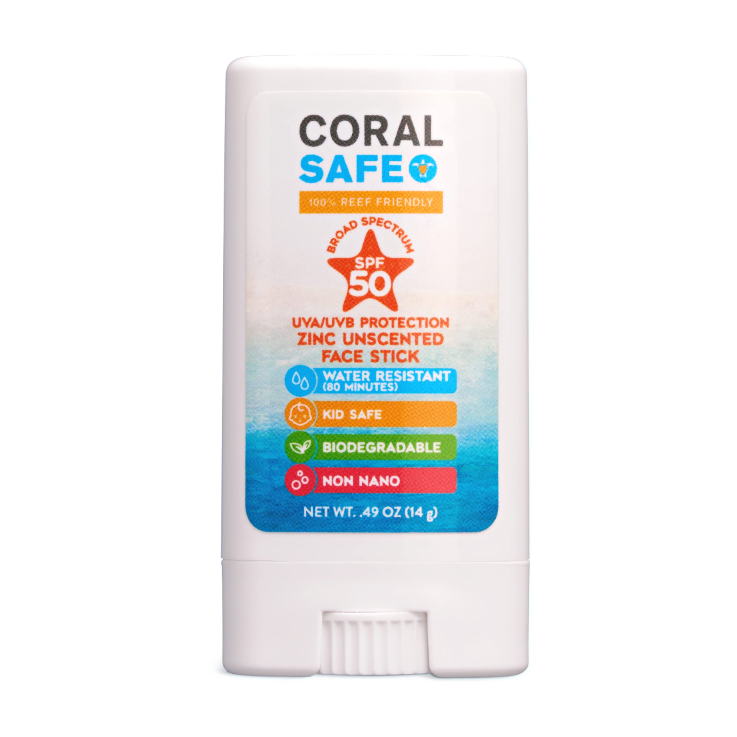 Buy Coral Safe SPF 50 Face Stick Sunscreen, Made With Natural