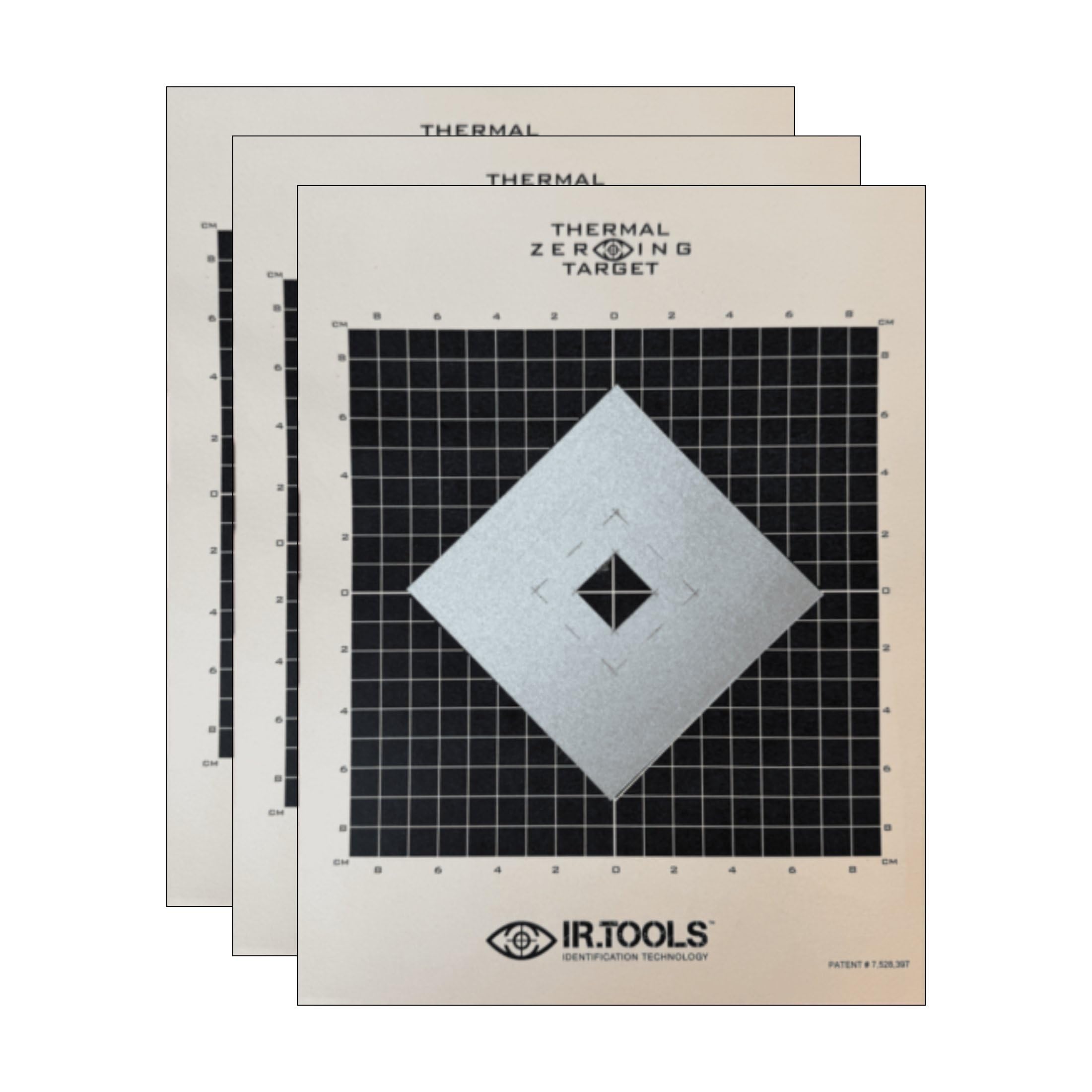 Amazon.com: IR.Tools Thermal Scope Zeroing Target, 3 Pack with
