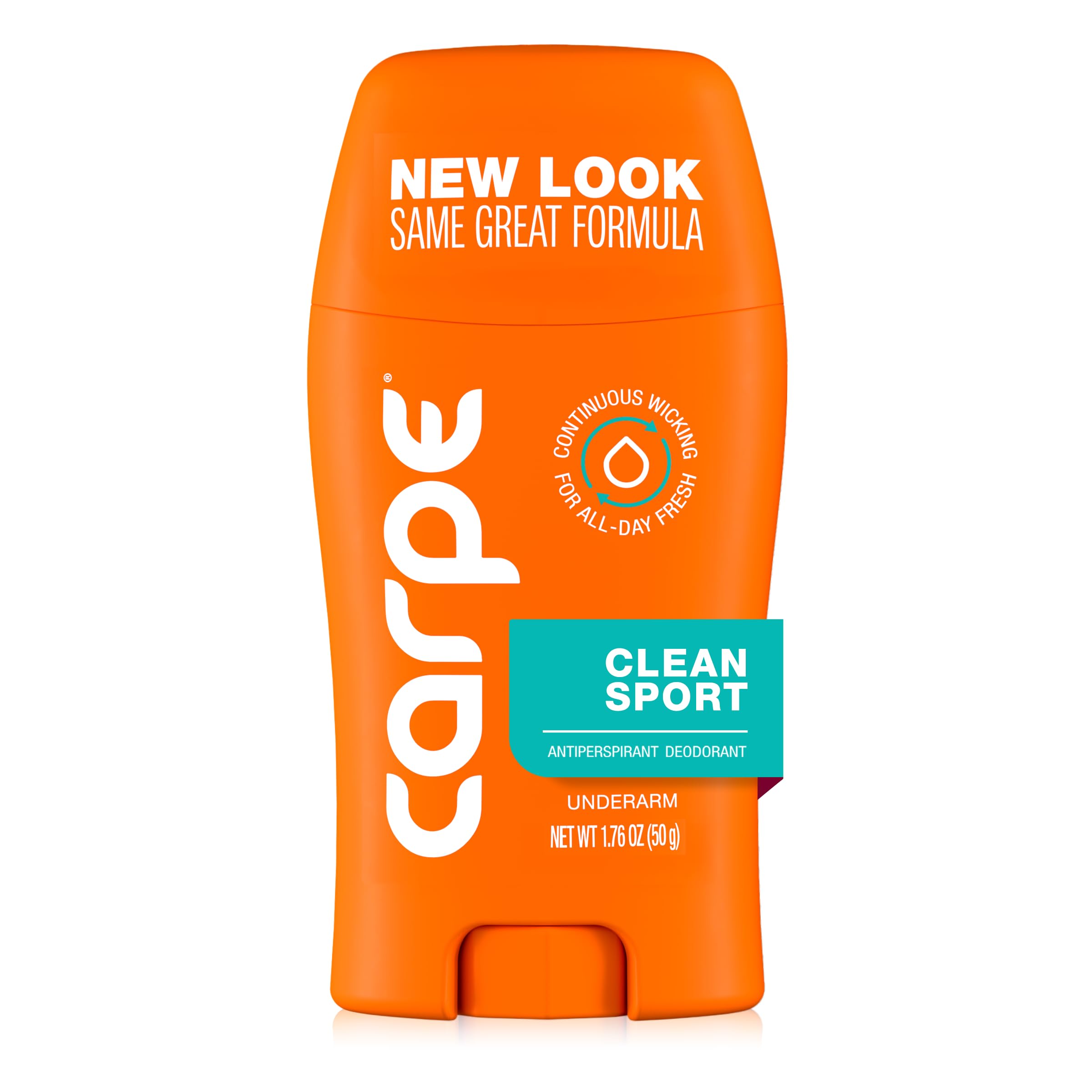 Sponsored Ad - Carpe Underarm Deodorant Antiperspirant - Extra Strength Men's Antiperspirant with 72 Hour Sweat Control - Deodorant for Men - Helps Eliminate Odor - Clean Sport Scent