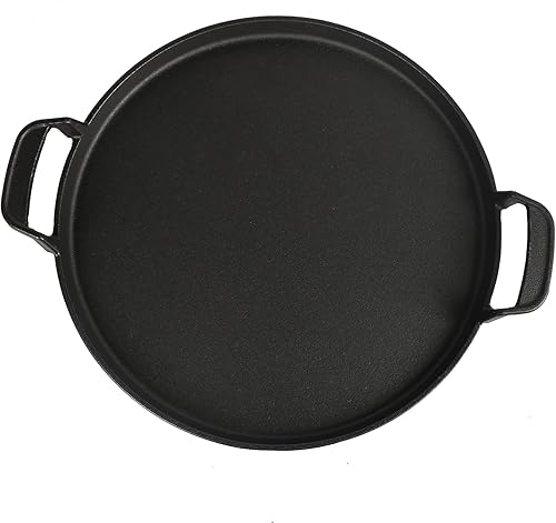 Miniatura 9 de Hisencn 7421 Gourmet BBQ System Plancha para parrilla Weber de carbón de 22 12 pulgadas, sartén de hierro fundido de 12 pulgadas para Weber Original