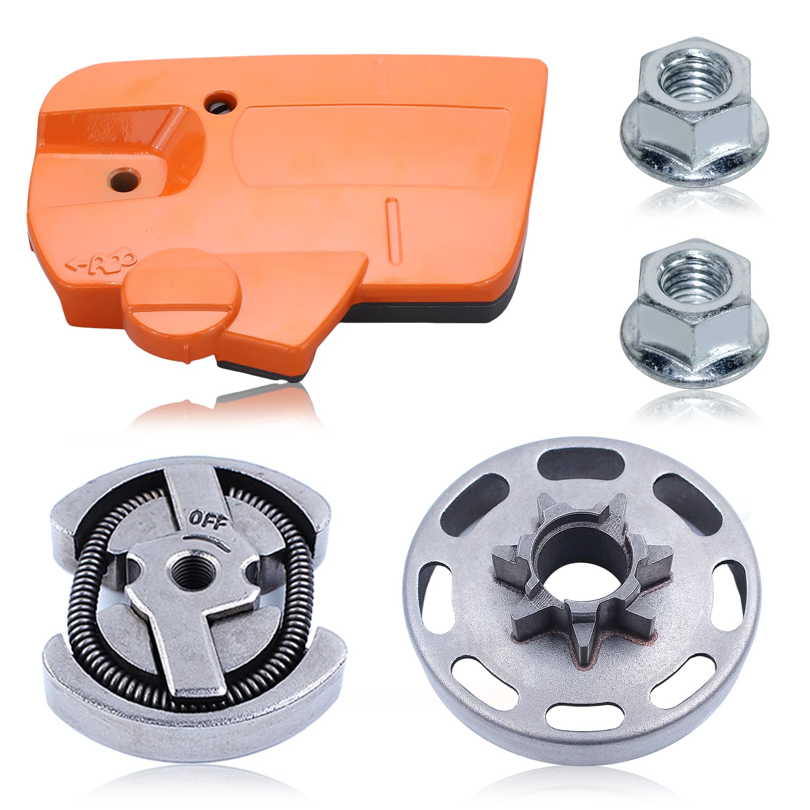 Tambour d'embrayage Husqvarna 135 140 435 haute résistance et carter de précision