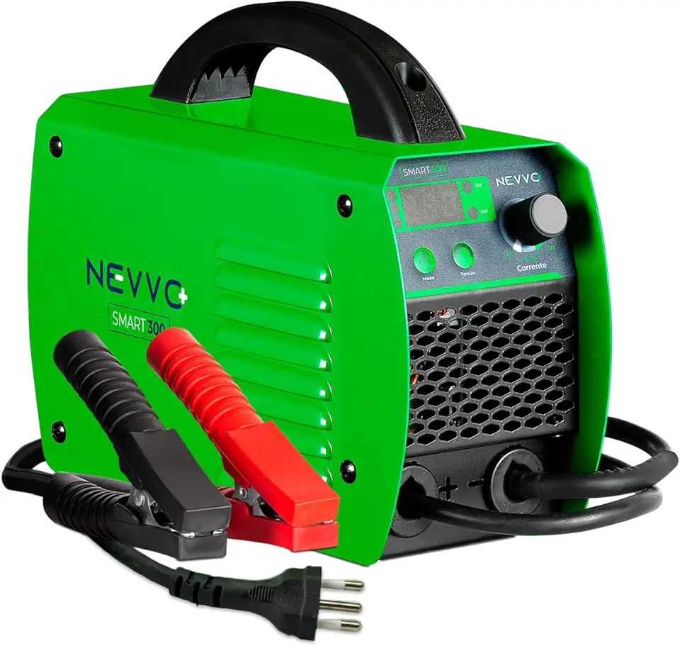 Carregador De Baterias E Auxiliar De Partida 12v/24v Smart300 110/220v 50amp Bivolt NEVVO