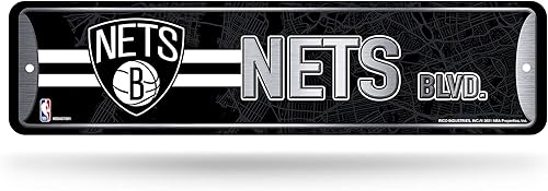 Vista 87 de Rico Industries NBA Basketball Metal Street Sign