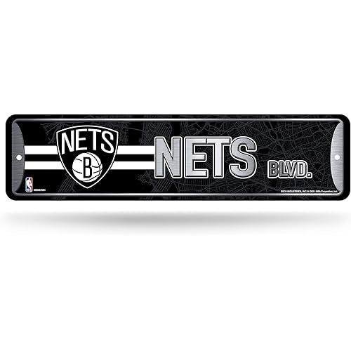 Rico Industries NBA Basketball Metal Street Sign