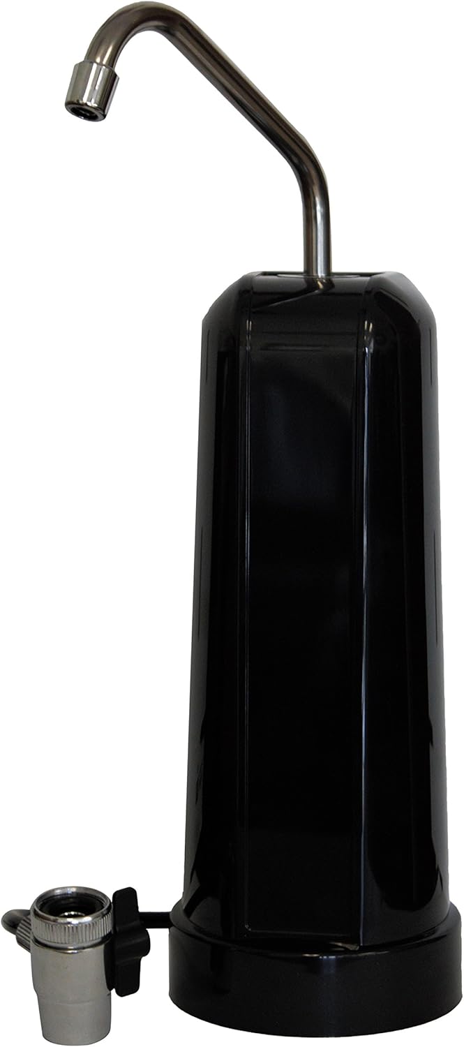 F5 40,000Gallon Countertop Water Filter, Black Finish